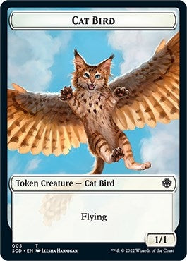 Cat Bird // Thopter Double-sided Token (0) [SCD] - MTG Single