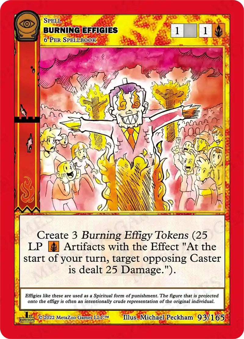 Burning Effigies (93) (SCE1E) - MetaZoo Single