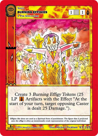 Burning Effigies (93) (SCE1E) - MetaZoo Single