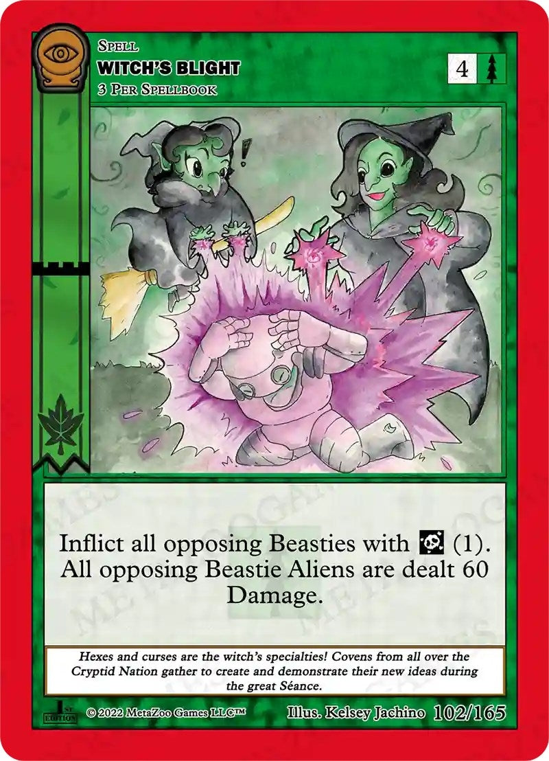 Witch’s Blight (102) (SCE1E) - MetaZoo Single