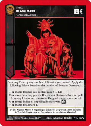 Black Mass (62) (SCE1E) - MetaZoo Single