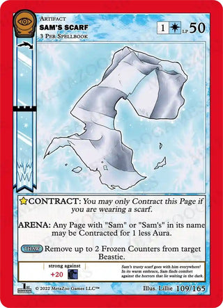 Sam’s Scarf (109) (SCE1E) - MetaZoo Single