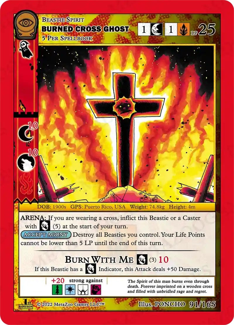 Burned Cross Ghost (91) (SCE1E) - MetaZoo Single