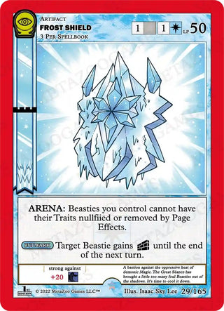 Frost Shield (29) (SCE1E) - MetaZoo Single