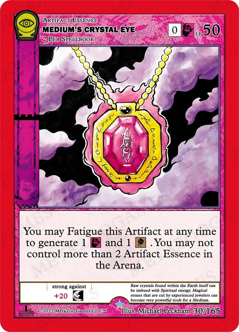 Medium’s Crystal Eye (30) (SCE1E) - MetaZoo Single