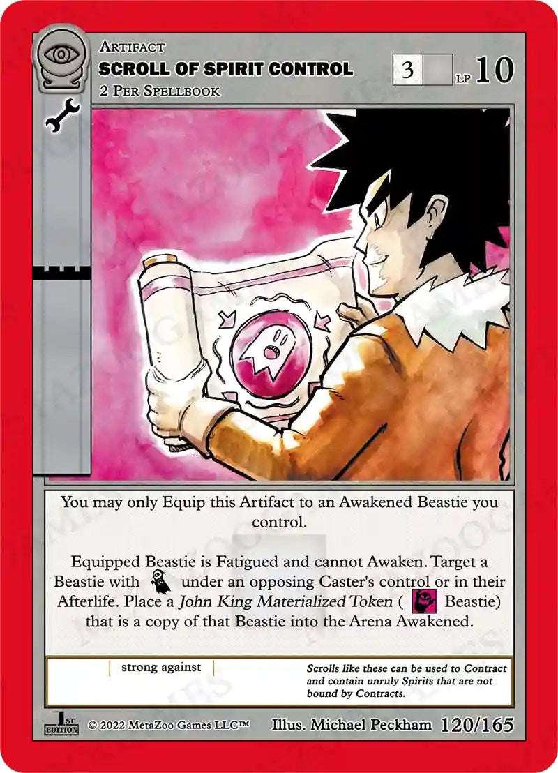 Scroll of Spirit Control (120) (SCE1E) - MetaZoo Single