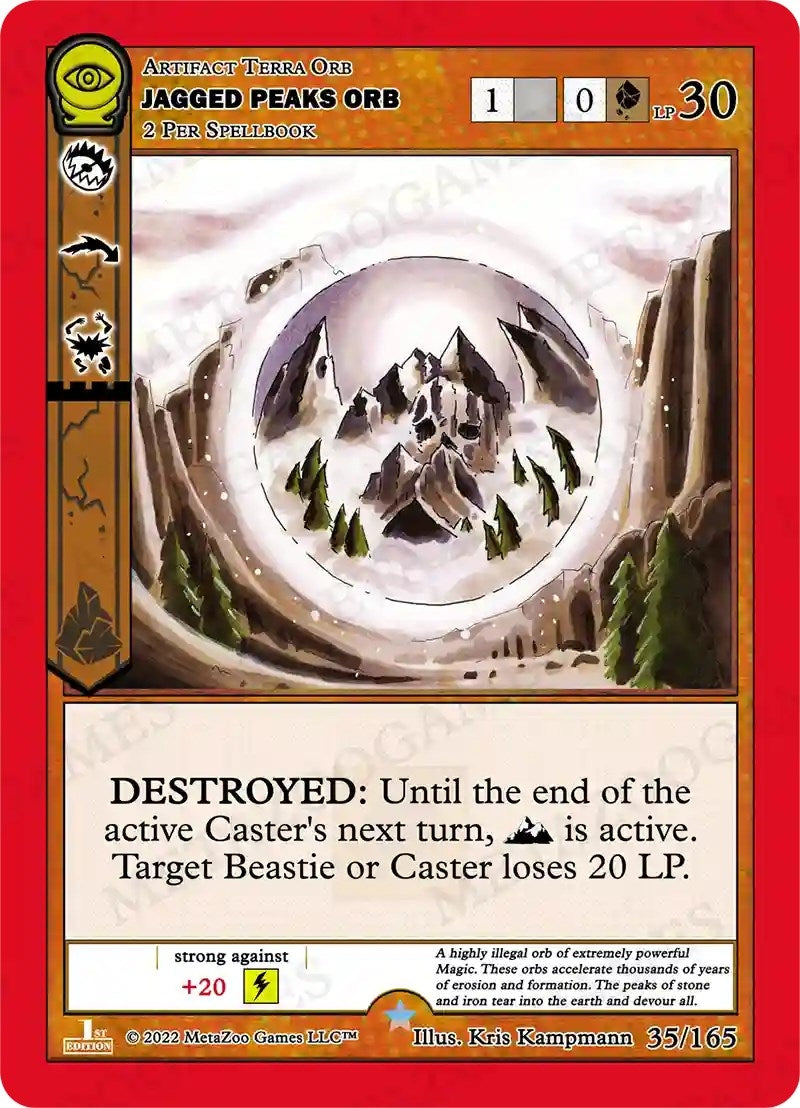 Jagged Peaks Orb (35) (SCE1E) - MetaZoo Single