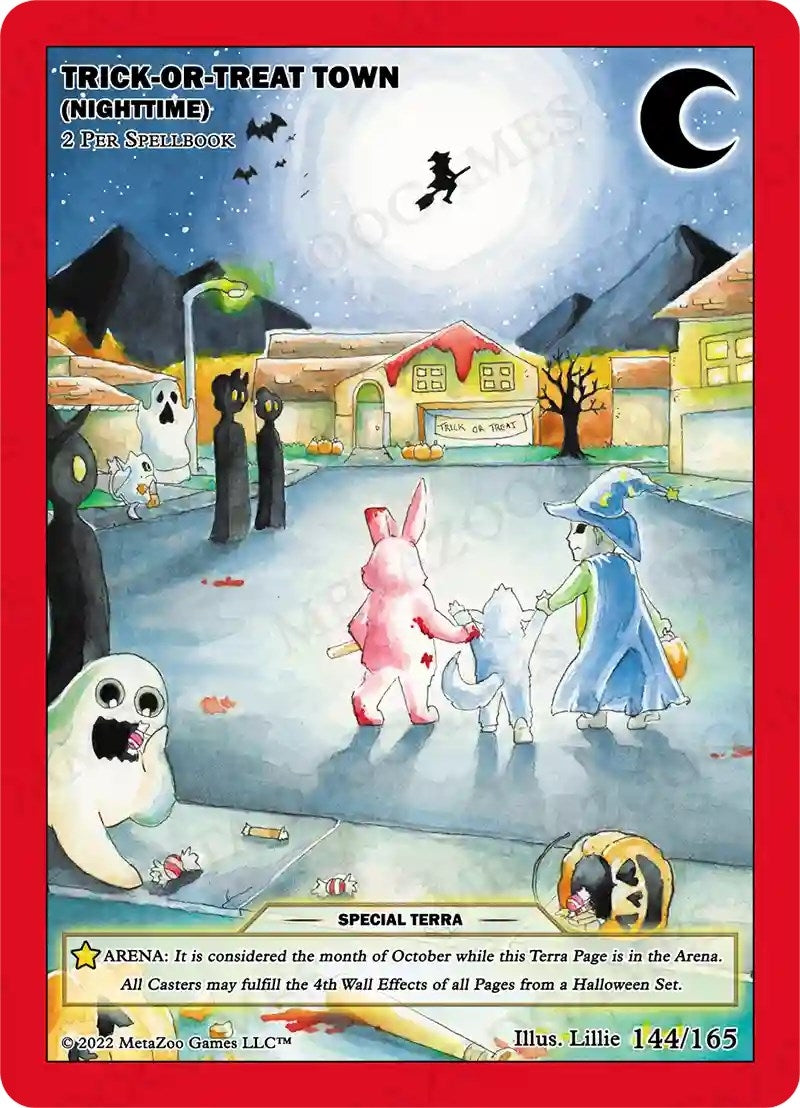 Trick-or-Treat Town (Nighttime) (144) (SCE1E) - MetaZoo Single