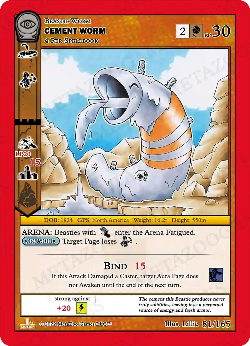 Cement Worm (81) (SCE1E) - MetaZoo Single