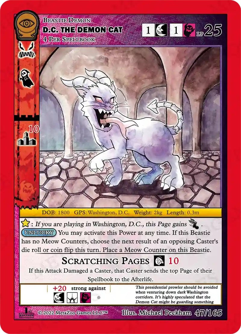D.C. the Demon Cat (47) (SCE1E) - MetaZoo Single