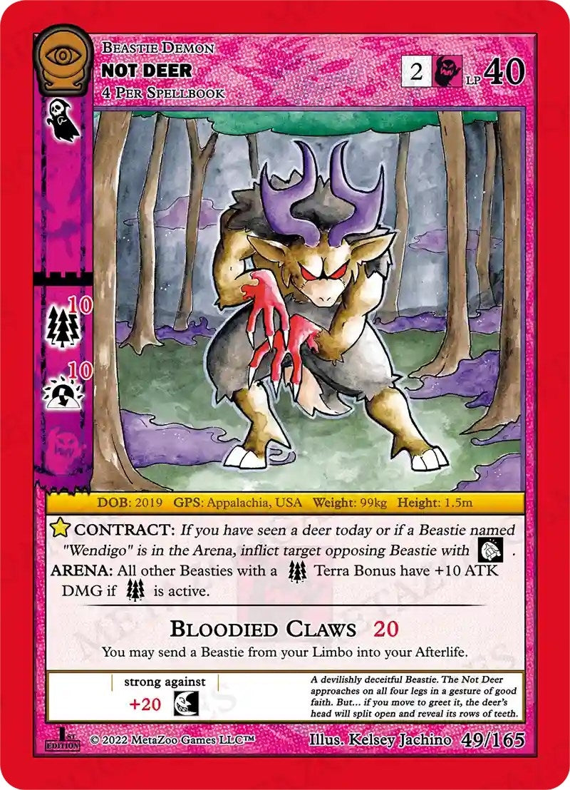 Not Deer (49) (SCE1E) - MetaZoo Single
