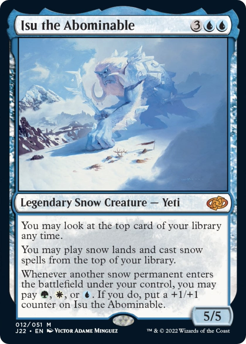 Isu the Abominable (12) [J22] - MTG Single