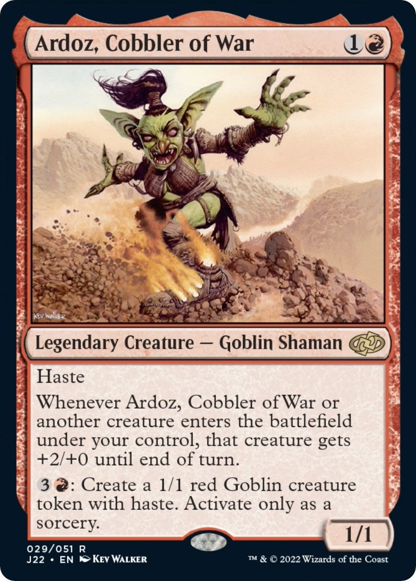 Ardoz Cobbler of War (29) [J22] - MTG Single