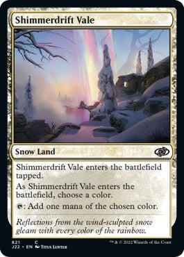 Shimmerdrift Vale (821) [J22] - MTG Single