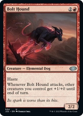 Bolt Hound (504) [J22] - MTG Single