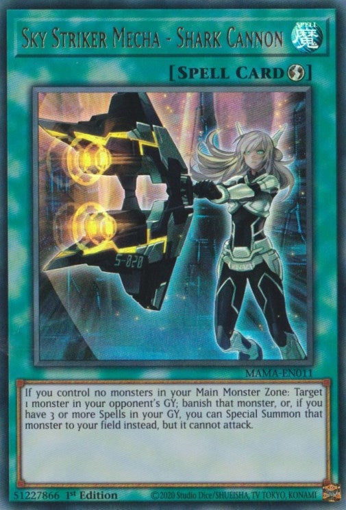 Sky Striker Mecha - Shark Cannon (11) (MAMA) - YuGiOh Single