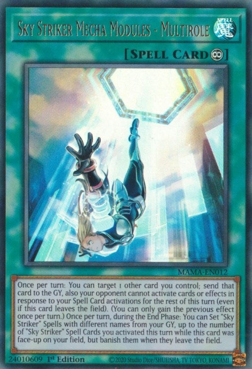 Sky Striker Mecha Modules - Multirole (12) (MAMA) - YuGiOh Single