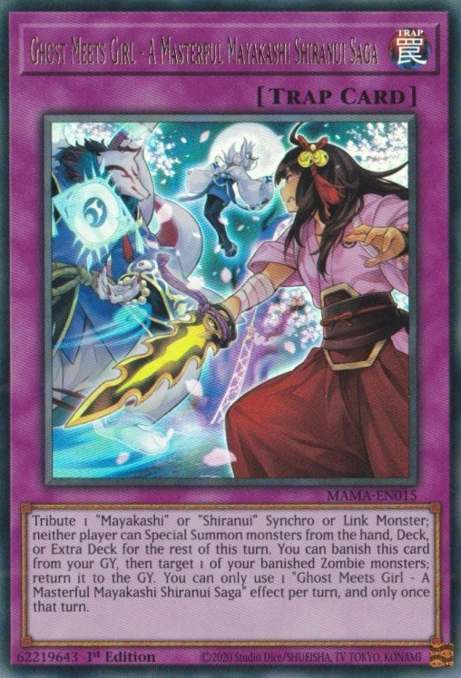 Ghost Meets Girl - A Masterful Mayakashi Shiranui Saga (15) (MAMA) - YuGiOh Single