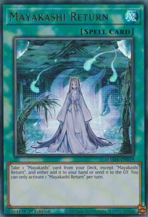 Mayakashi Return (19) (MAMA) - YuGiOh Single