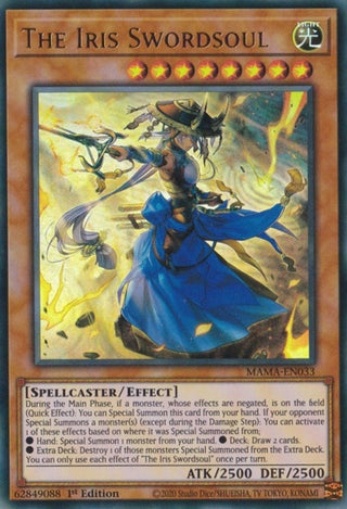 The Iris Swordsoul (33) (MAMA) - YuGiOh Single