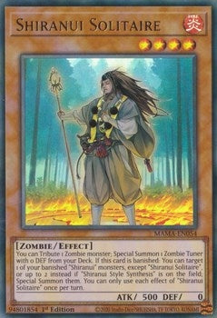 Shiranui Solitaire (54) (MAMA) - YuGiOh Single