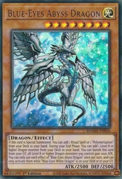 Blue-Eyes Abyss Dragon (56) (MAMA) - YuGiOh Single
