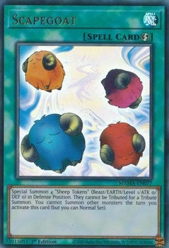 Scapegoat (77) (MAMA) - YuGiOh Single