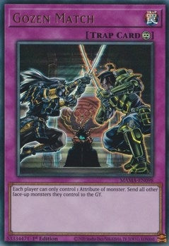 Gozen Match (98) (MAMA) - YuGiOh Single