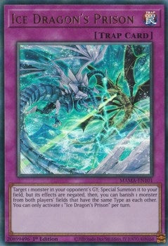Ice Dragon’s Prison (101) (MAMA) - YuGiOh Single