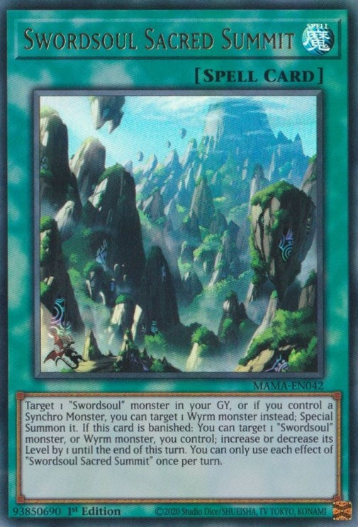 Swordsoul Sacred Summit (42) (MAMA) - YuGiOh Single