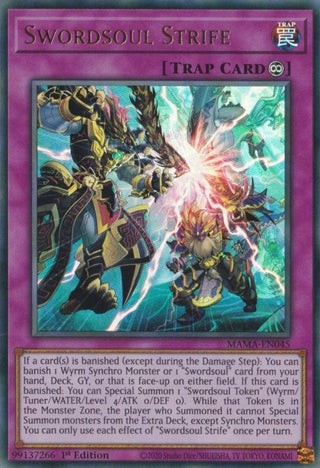 Swordsoul Strife (45) (MAMA) - YuGiOh Single