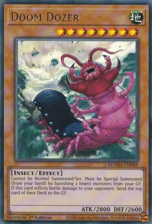 Doom Dozer (49) (MAMA) - YuGiOh Single