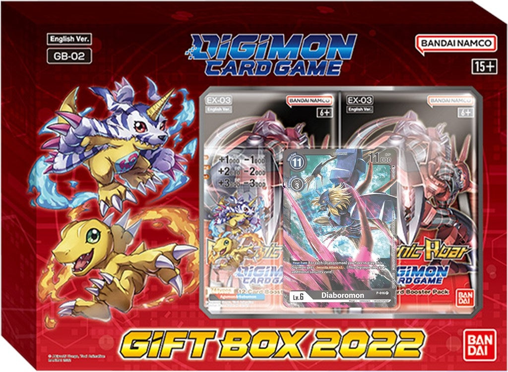 Gift Box 2022: Flamemon & Strabimon [EX03] - Digimon Card Game Sealed