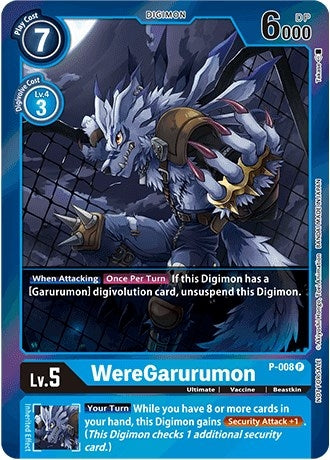 WereGarurumon (Gift Box 2022) (8) [D-PR] - Digimon Card Game Single