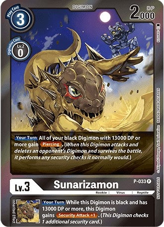 Sunarizamon (Gift Box 2022) (33) [D-PR] - Digimon Card Game Single