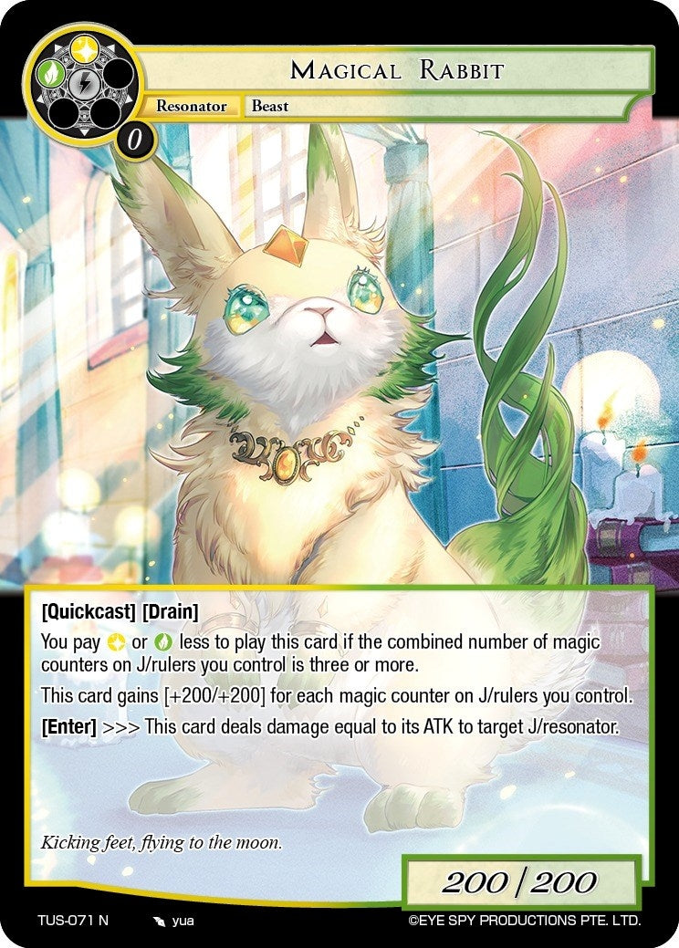 Magical Rabbit (71) [TUS] - Force of Will Single