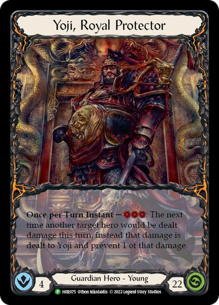 Yoji Royal Protector - HER075 (75) [PR] - Flesh and Blood TCG Single