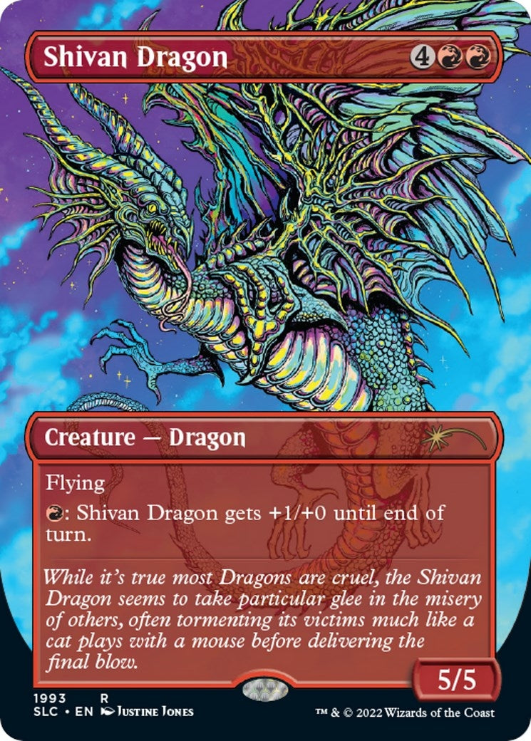Shivan Dragon (1993) [SLC] - MTG Single
