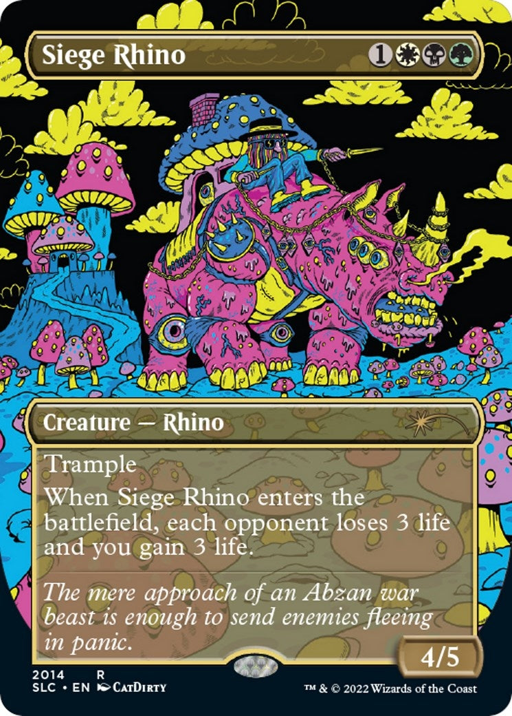 Siege Rhino (2014) [SLC] - MTG Single