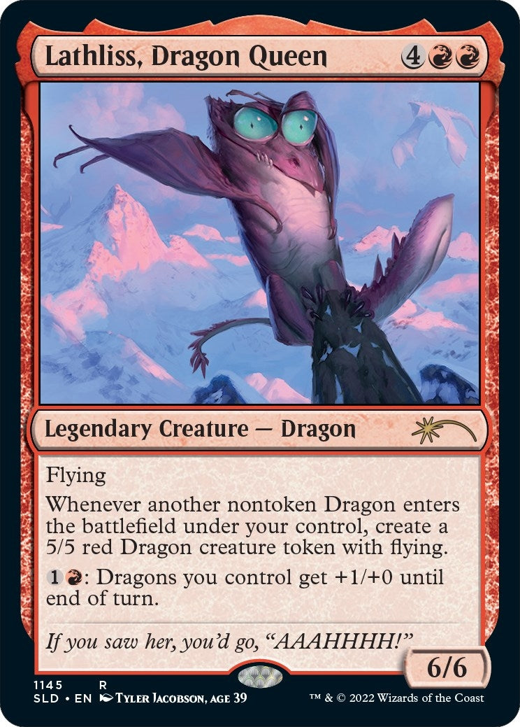 Lathliss Dragon Queen (1145) (1145) [SLD] - MTG Single