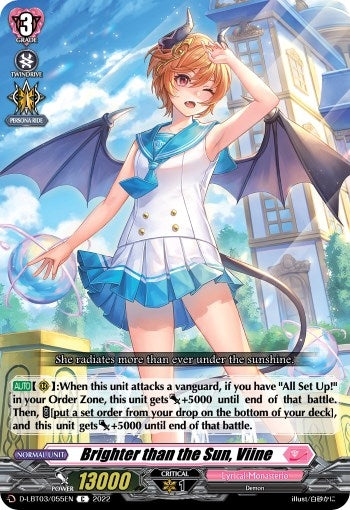 Brighter than the Sun Viine (3055) [D-LBT03] - Cardfight Vanguard Single