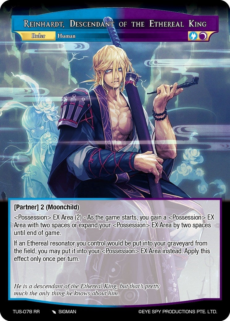 Reinhardt Descendant of the Ethereal King (78) [TUS] - Force of Will Single