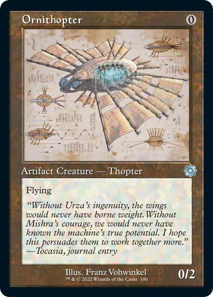Ornithopter (Schematic) (100) [BRR] - MTG Single