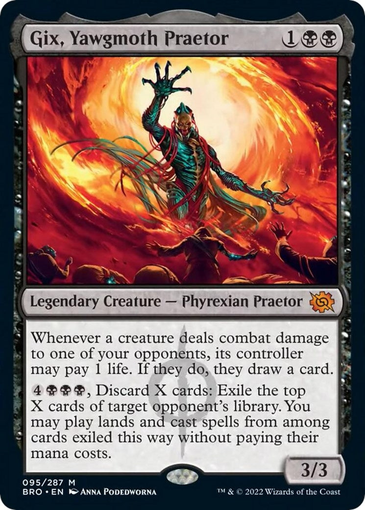 Gix Yawgmoth Praetor (95) [BRO] - MTG Single