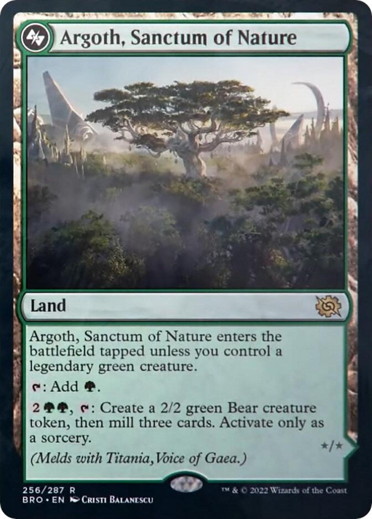 Argoth Sanctum of Nature (256) [BRO] - MTG Single