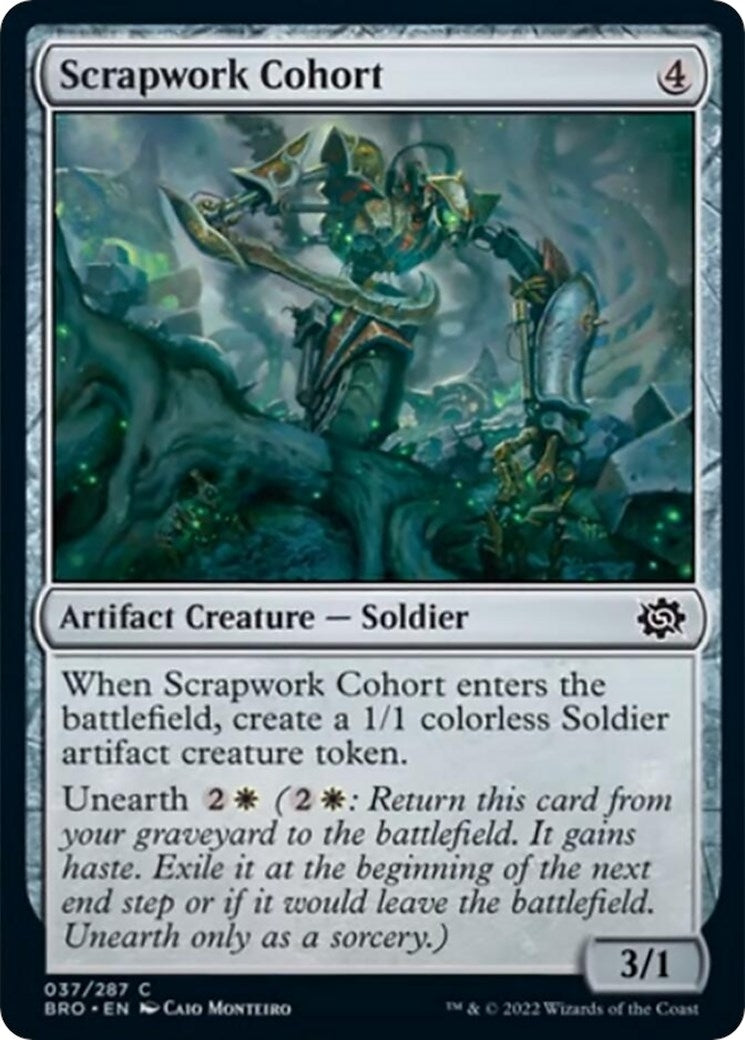 Scrapwork Cohort (37) [BRO] - MTG Single