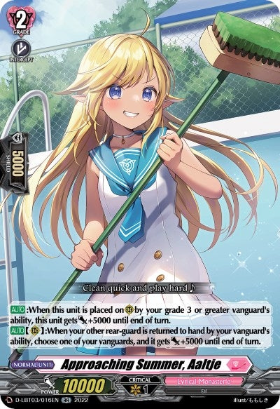 Approaching Summer Aaltje (3016) [D-LBT03] - Cardfight Vanguard Single
