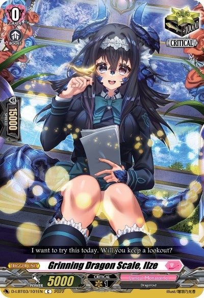 Grinning Dragon Scale Ilze (3101) [D-LBT03] - Cardfight Vanguard Single