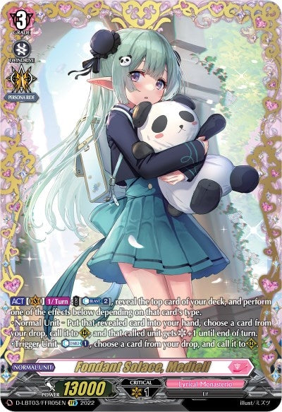 Fondant Solace Mediell (FFR) (305) [D-LBT03] - Cardfight Vanguard Single
