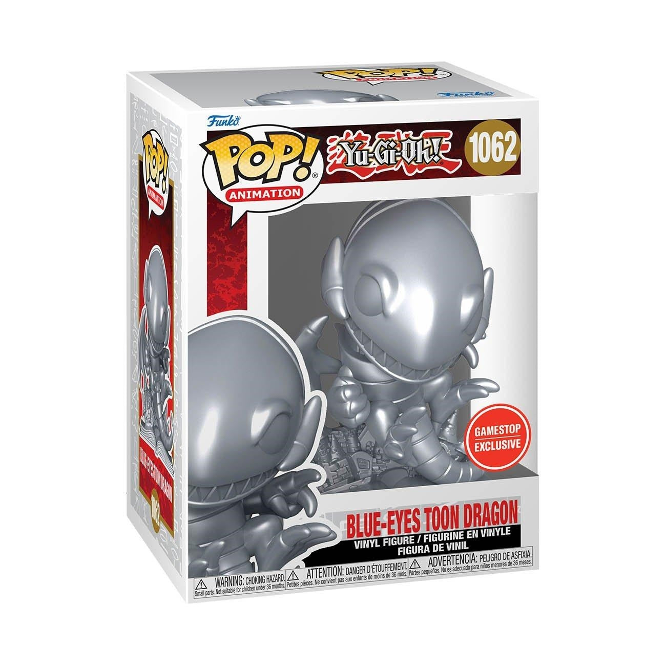 Yu-Gi-Oh!: Blue-Eyes Toon Dragon (Gamestop Exclusive) (1062) [POP!] - Funko Sealed